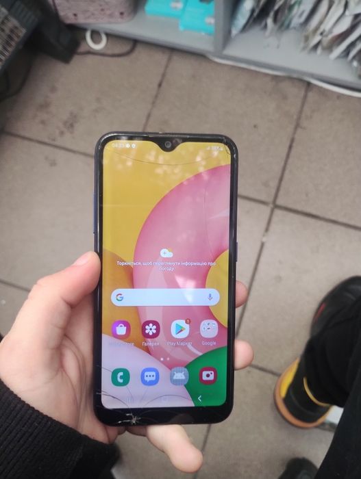 Samsung galaxy a01  . Рабочий
