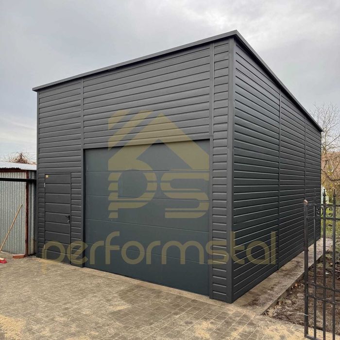 Garaże Blaszane . Konstrukcje Stalowe . Wiaty Śmietnikowe . Hale .