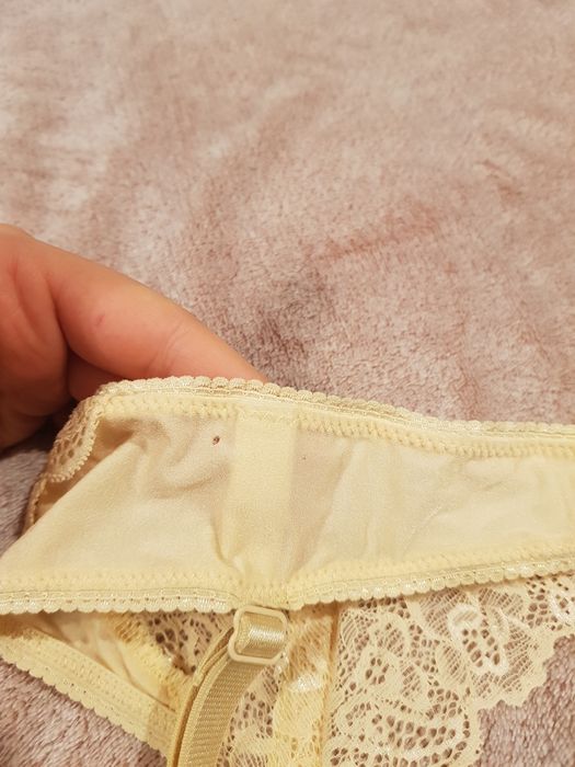 Pas do pończoch beżowy beż XL VENA