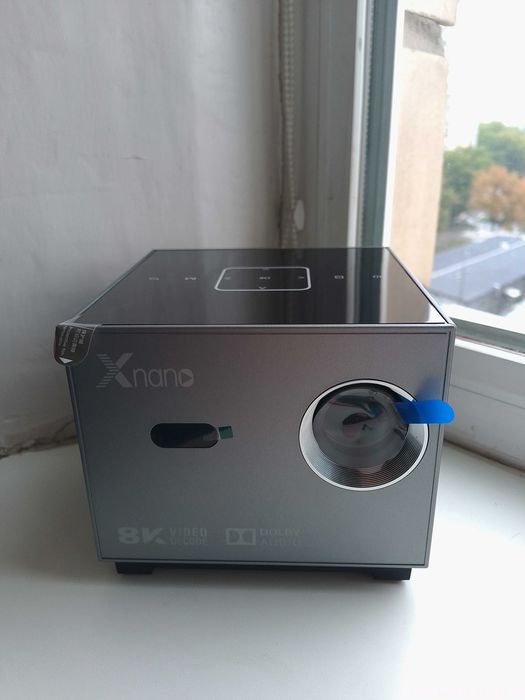 Проектор Xnano 2/16 Гб USB HDMI Type-C RJ45 Android 11 Led подcветка