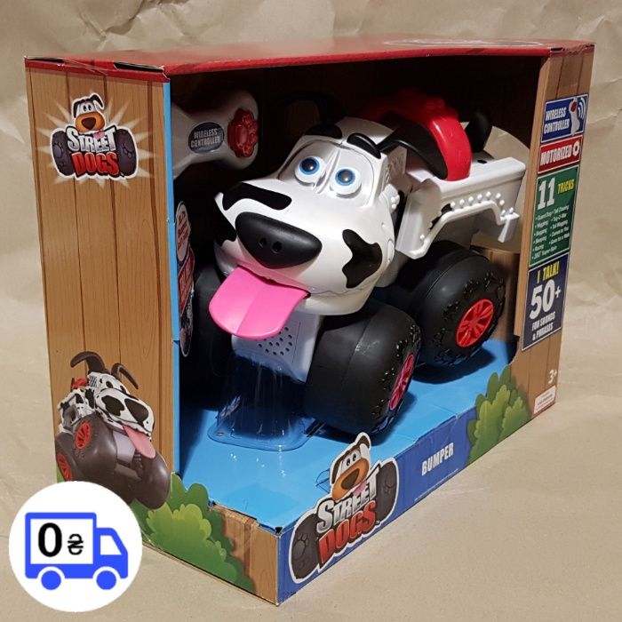 Интерактивная игрушка умный щенок машинка Jakks Pacific 11 трюков