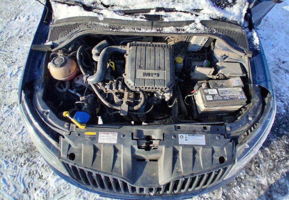 Skoda Fabia III kombi 2018 rok 1,0mpi LPG 165 tys km uszkodzony