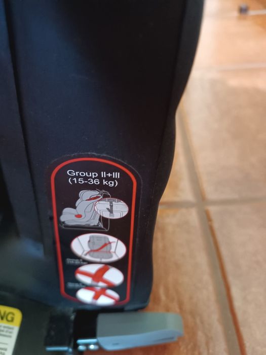 Cadeira Auto Grupo 1/2/3