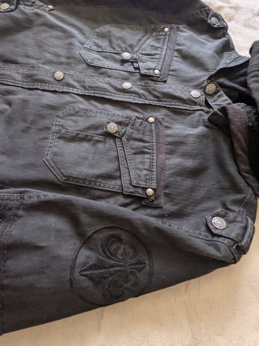 Куртка  affliction с теплым капюшоном