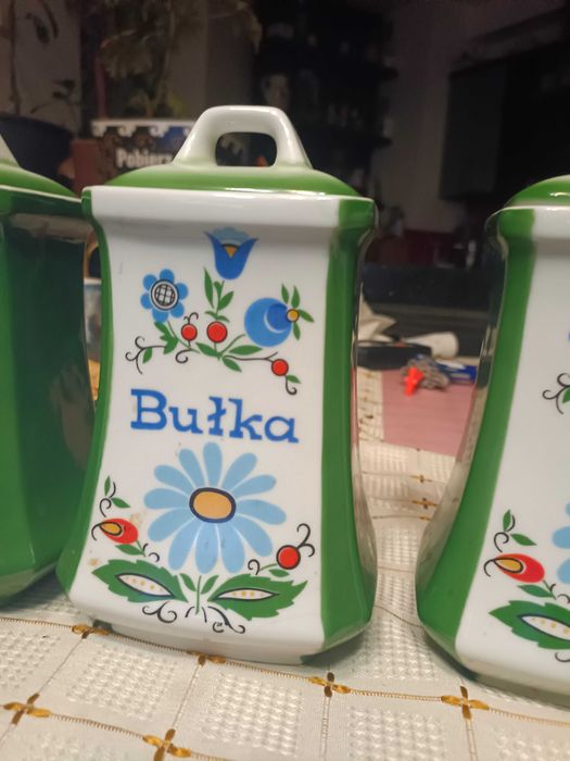 Pojemniki kuchenne lubiana PRL