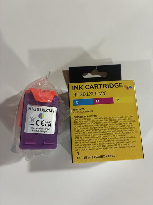 Tinteiro HP 301 XL cor