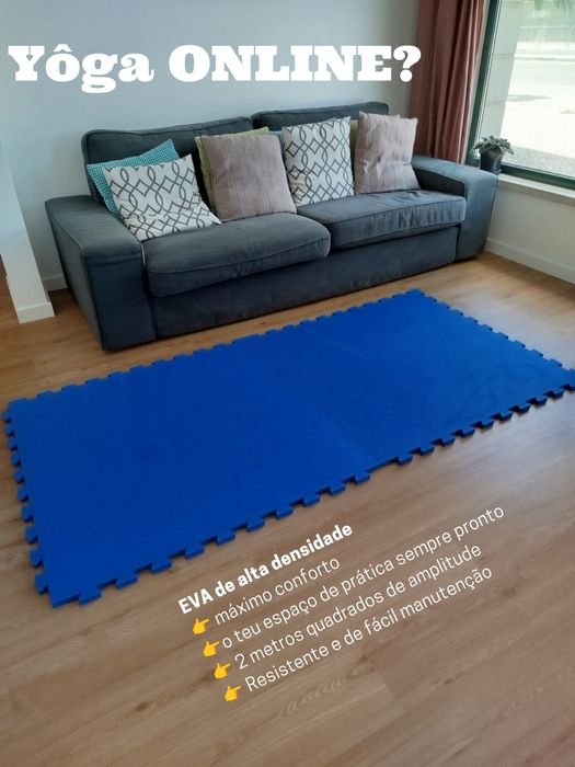 Tatami puzzle alta densidade para yoga, pilates, treinos em casa