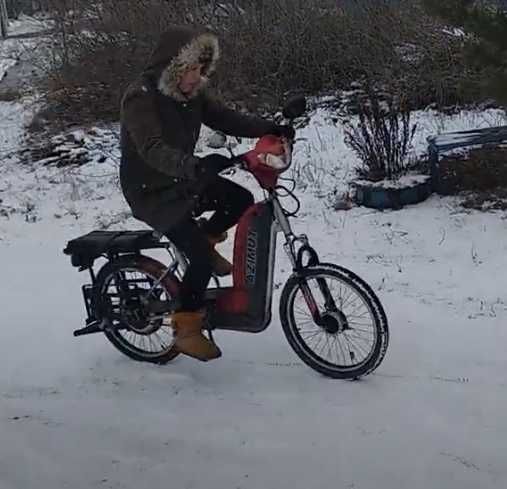 электро велосипед на литиевых аккумуляторах