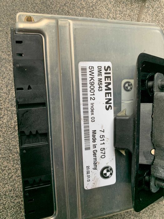 Bmw 320 e46 2.2 m54 komputer stacyjka manual 7.511.570 komplet