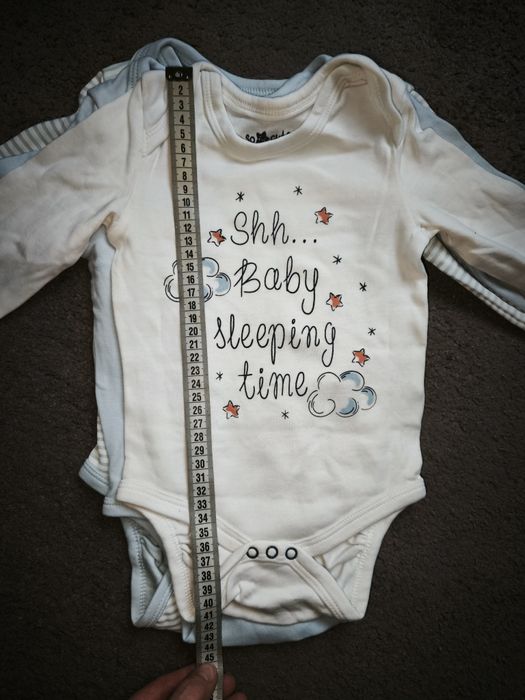 Комплект боді з 3х шт.  із довгим рукавчиком Pepco