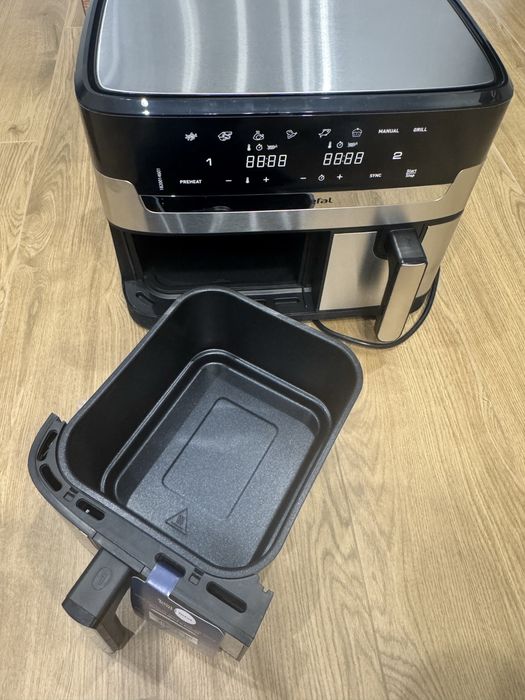 Мультипіч (Аерогриль) TEFAL Dual Easy Fry  EY90JDE1