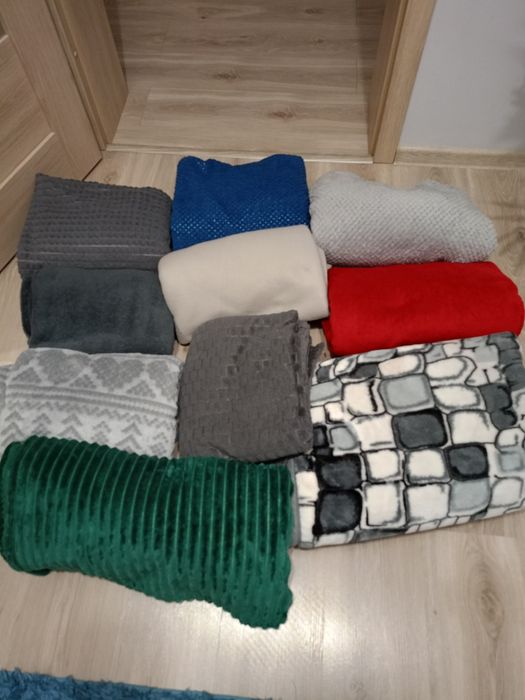 Zestaw 10 kocy 150-160/200