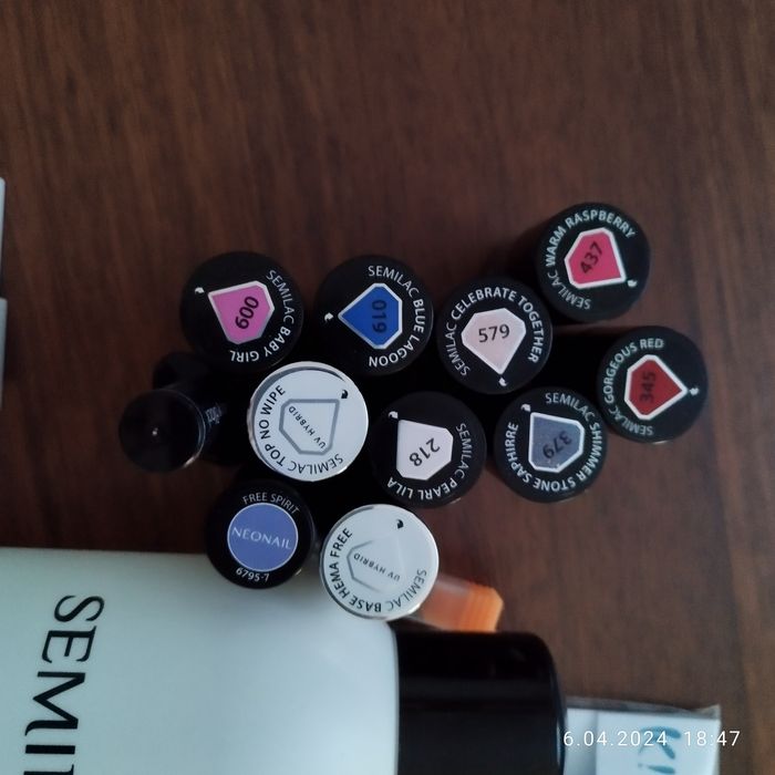 Semilac zestaw do manicure hybrydowego