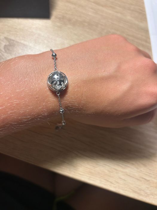 Bransoletka srebrna Guess