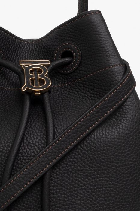 Burberry torebka firmowa skóra naturalna