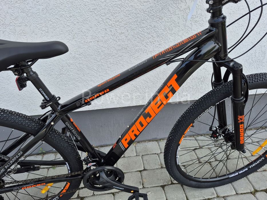 Найнер алюмінієвий велосипед Corso Project 29 R-29077 рама-17" Black O