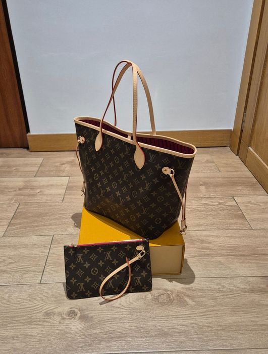 Louis Vuitton Neverfull Monogram Canvas - Completa com Caixa  e fatura