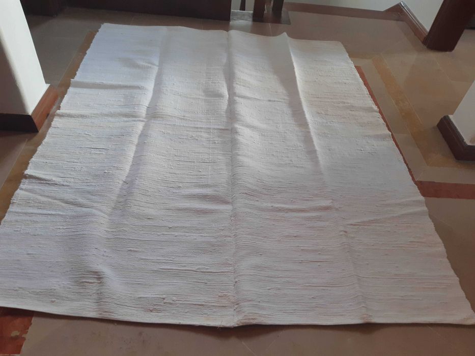 Tapete de trapos vintage português, excelente estado, sem uso