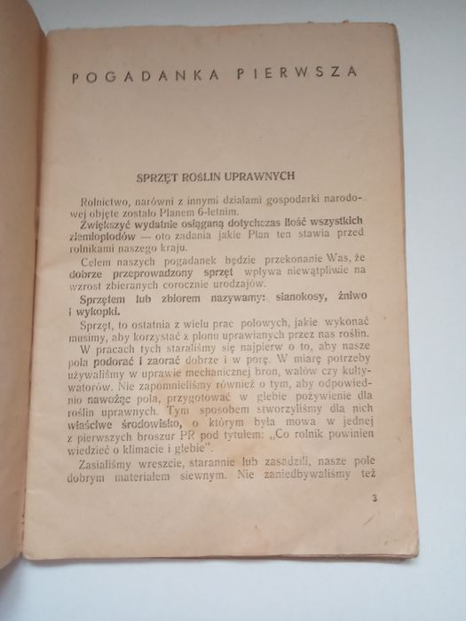 Jak zbierać i przechowywać plony 1950r
