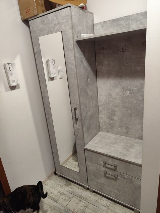 Szafa do przedpokoju z lustrm