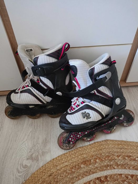 Rolki dziewczęce 35-40 K2