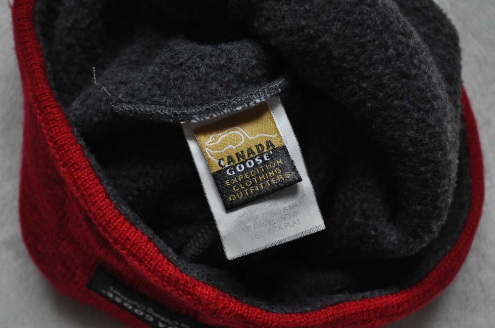 czapka Canada Goose 100% wełna merino