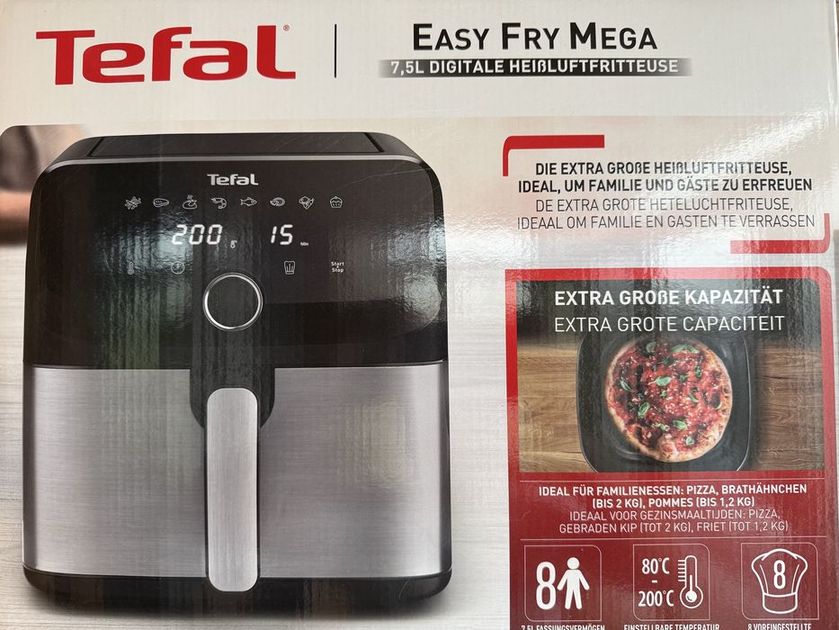Мультипіч (Аерогриль) Tefal Easy Fry Mega EY855D10
