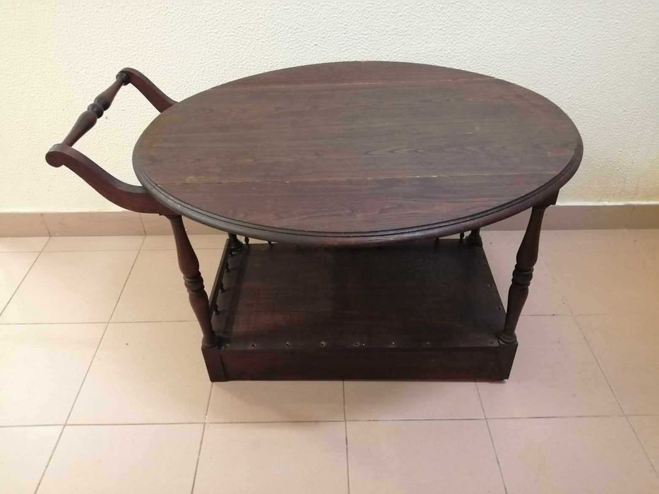 Carrinho/Bar em madeira - BLACK DAYS