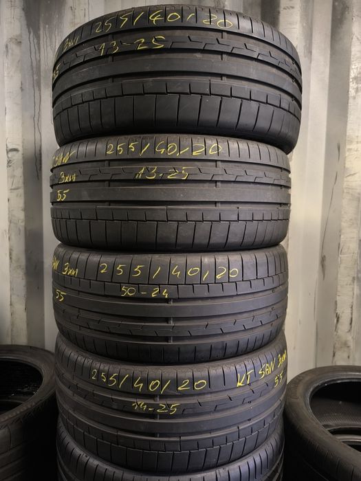 Opony Continental sport contact 6 255/40/20 komplet