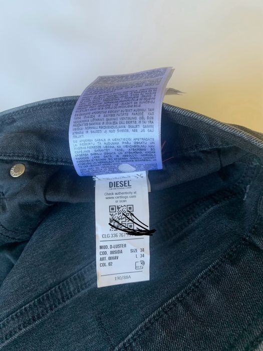 Джинси Diesel оригінал
