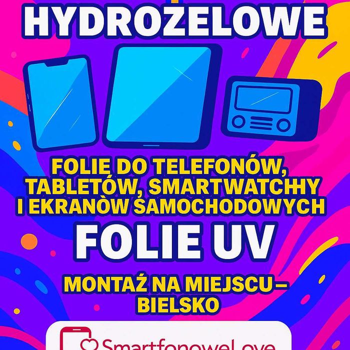 Folie hydrożelowe, UV, matowe 3MK każdy model telefonu – Bielsko-Biała