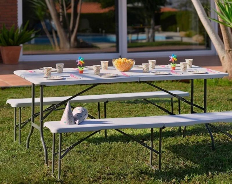 Alugo mesas desdobráveis