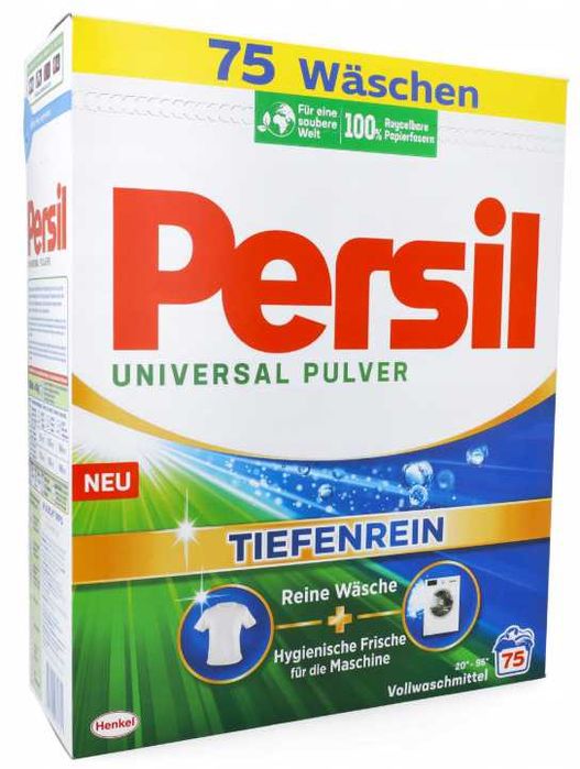 Proszek do prania Uniwersalny Persil Tiefenrein 75 prań 4,5 kg