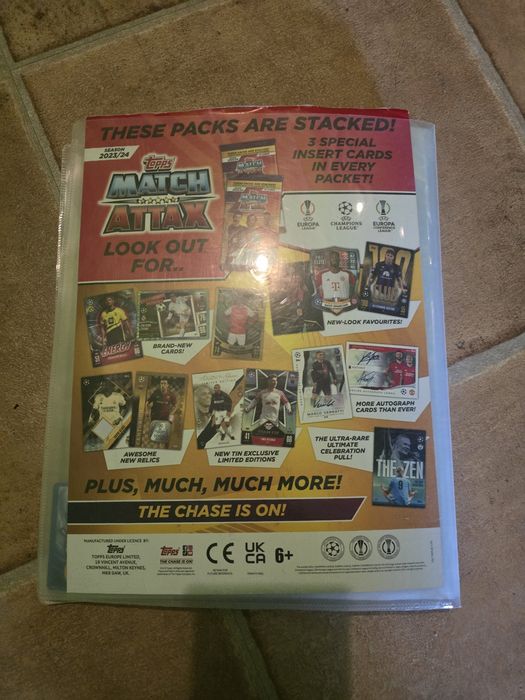Album Match Attax karty piłkarzy