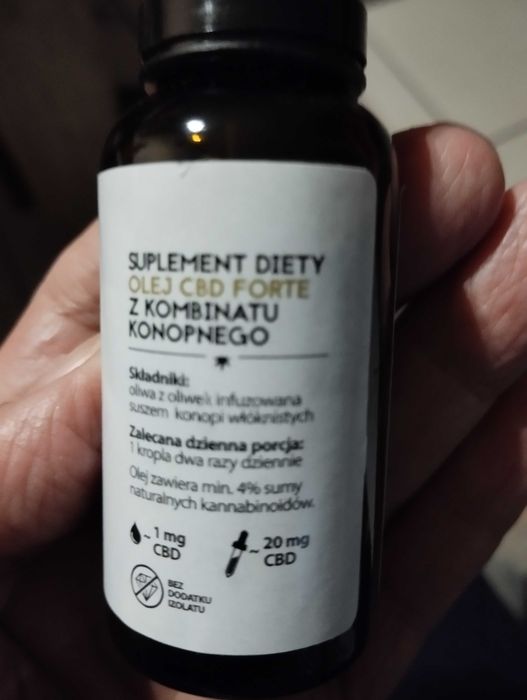 olej CBD forte 30ml