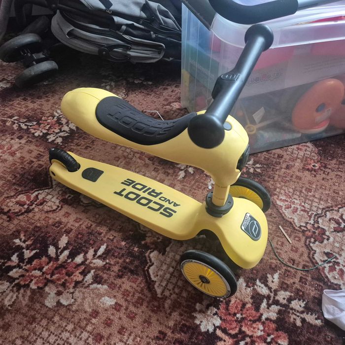 Scoot & Ride, Highwaykick 1, jeździk i hulajnoga 2w1