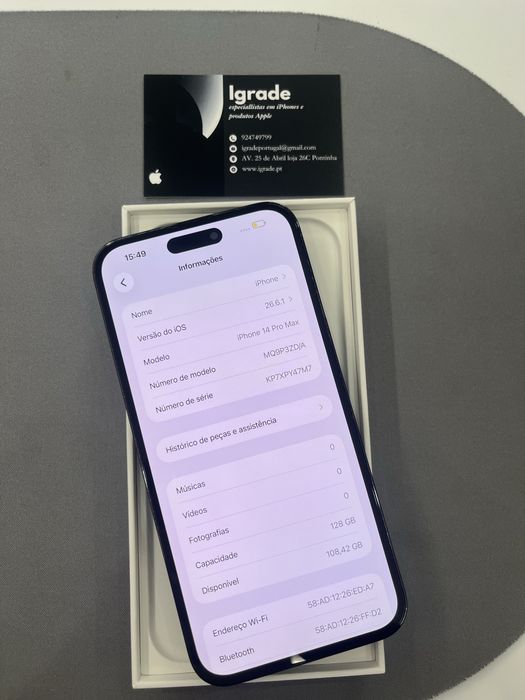 iPhone 14 Pro Max de 128GB