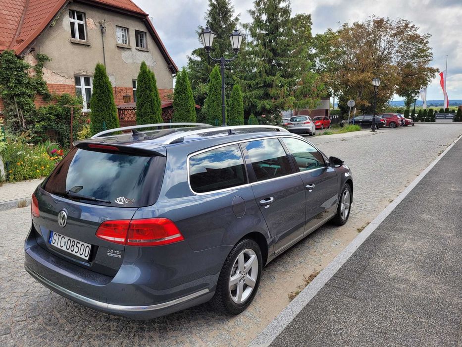 Volkswagen Passat B7 Variant 2.0 TDI - 140 KM, 2012 rok, hak