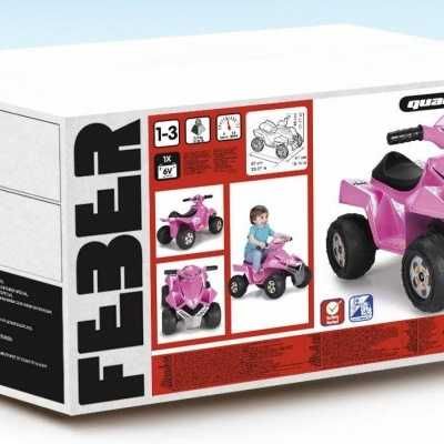 Quadriciclo Motorizado Rosa