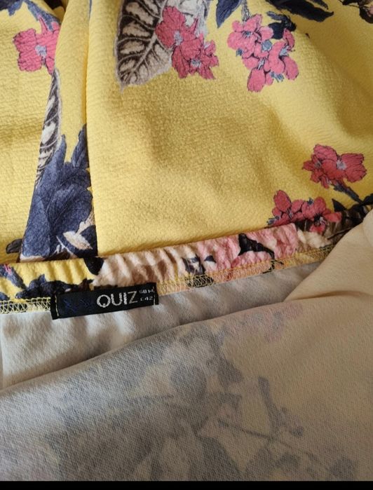 Kombinez letni w kwiatki