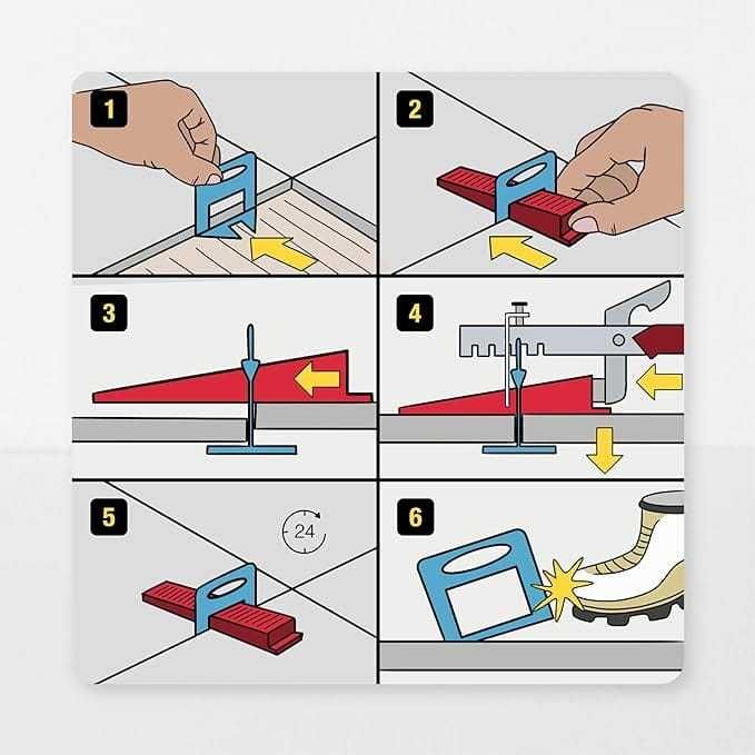 Clips de Nivelamento para Cerâmica + Cunhas + Alicate – Novos