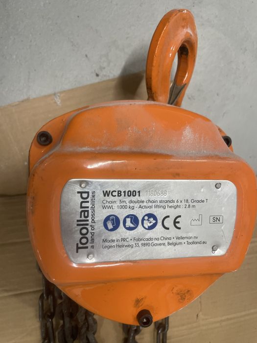 Guincho Manual 1000kg Tooland WCB1001