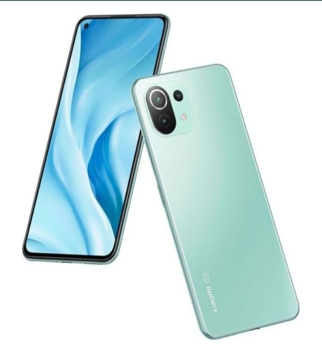 Смартфон Xiaomi mi 11 lite 5g 6+5/128gb mint green.
