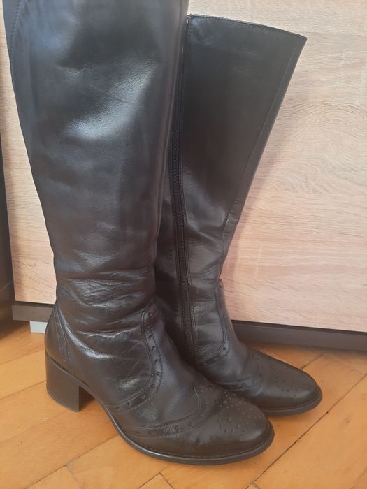 kozaki skórzane S-but rozm.37