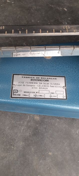Balanca antiga nunca utilizada