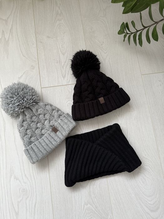 Комплект, шапка хомут Zara, Next