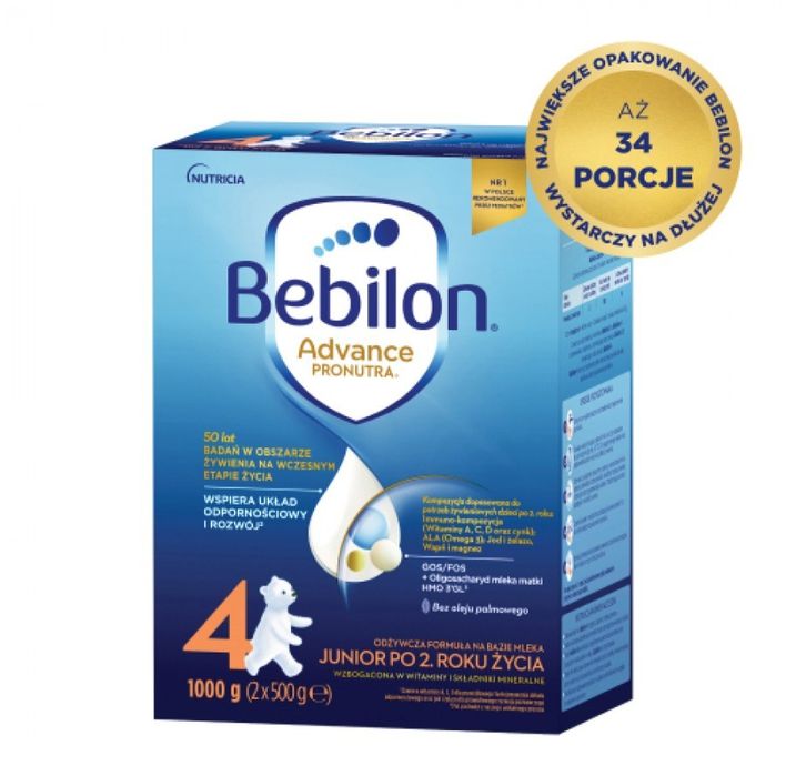 Bebilon 4 Advance Pronutra Junior 1000g