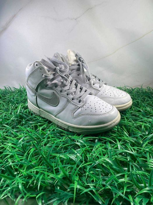 Nike Dunk High Pure Platinum 39р