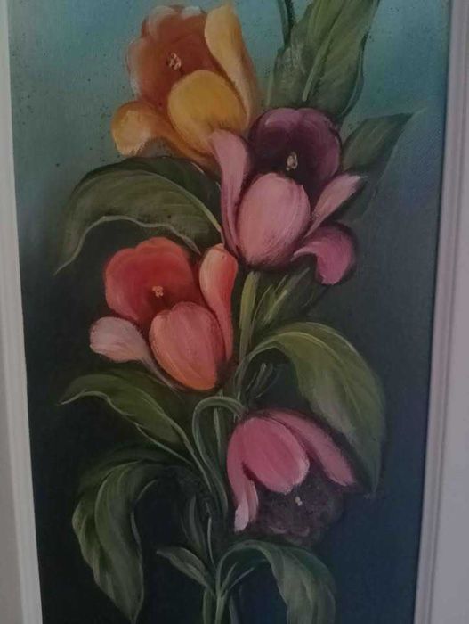 Pintura a óleo pela pintora Fernanda Teixeira