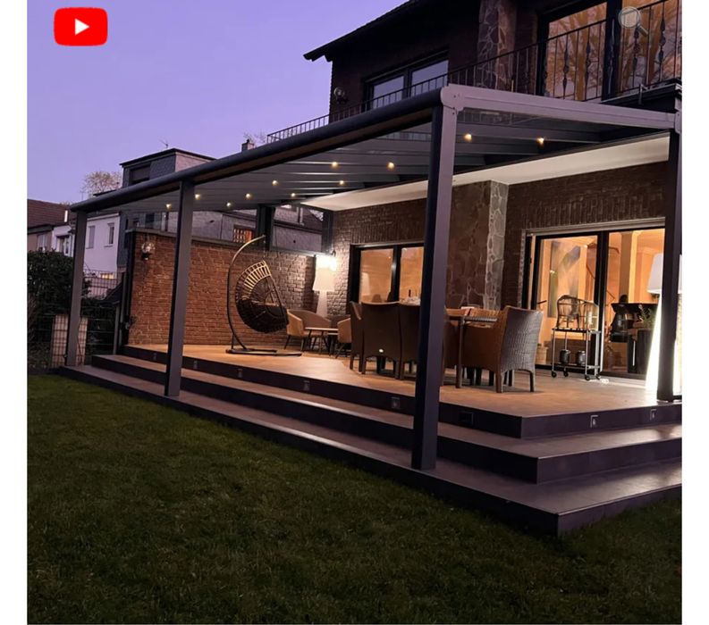 Okazja Taras Pokrycie Zadaszenie Aluminium Pergola